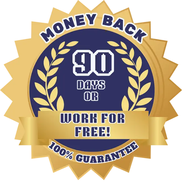 Digital Marketing Agency, 90 day Guarantee